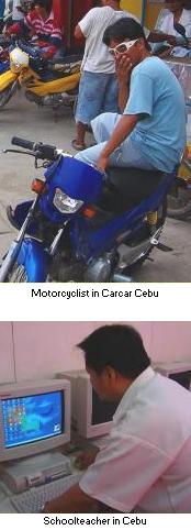 Motorcyclist in Carcar and schoolteacher in Cebu-City